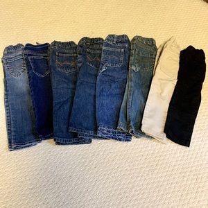 LOT of 2T Boys Jeans & Khakis | Brands: Wrangler, Childrens Place, Garanimals